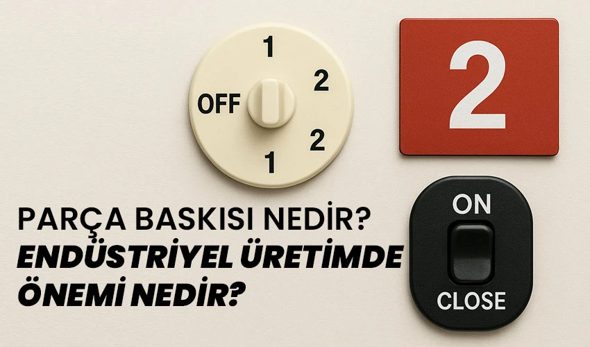 Parça Baskısı Nedir? Endüstriyel Üretimde Neden Bu Kadar Önemlidir?